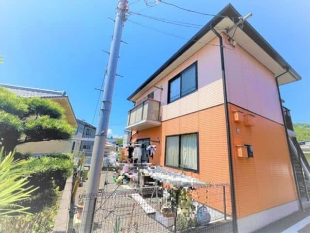 マイフローラB棟の外観写真