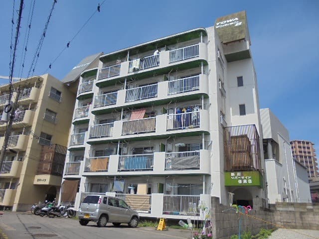 新川リバーサイド住吉　B棟の外観写真