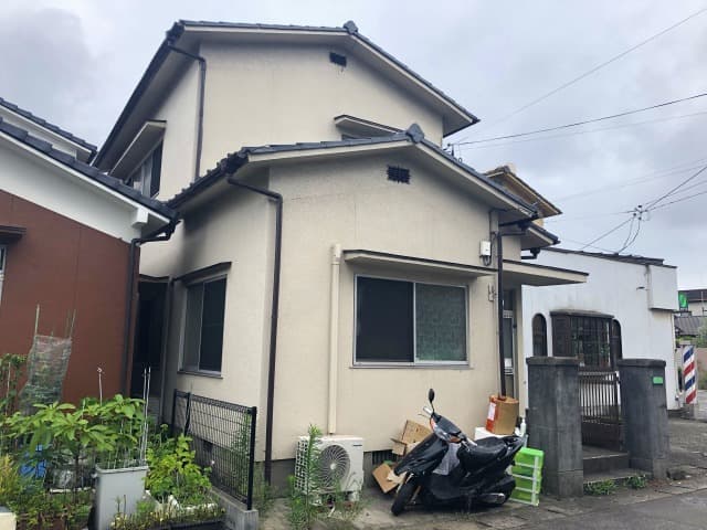 松原町貸家の外観写真