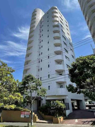 ツインタワー別府B棟の外観写真