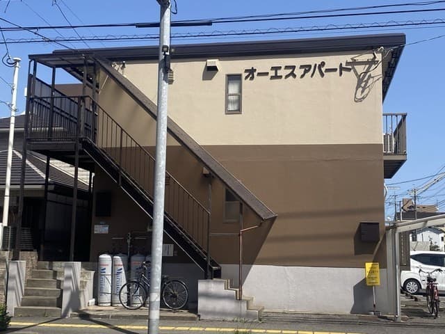 オーエスアパートの外観写真